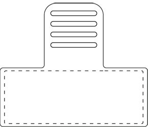 Magnet -  som papirklemme med vippefunktion-0