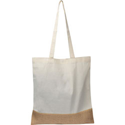 Mulepose - shopper med flot jutebund-1