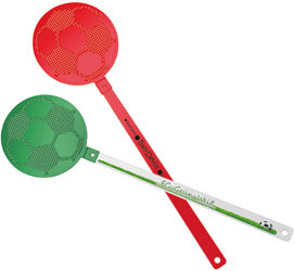 Fluesmækker som fodbold