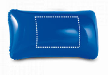 Hovedpude med oppustelig PVC luftpude i 5 farver nu med tryk-1