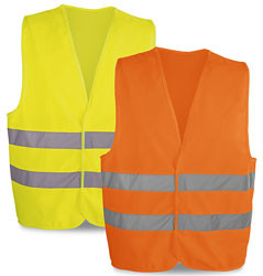 Refleksvest - sikkerhedsvest - trafikvest - klasse 2 vest