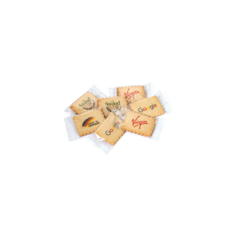 Småkager i cellofanposer - smørbagte cookies med vanilje -0