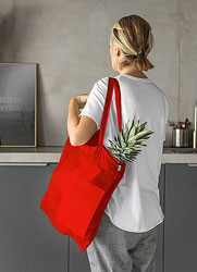 Shopper - Indkøbsnet - med 60 cm bærestropper - RPET plastik-1