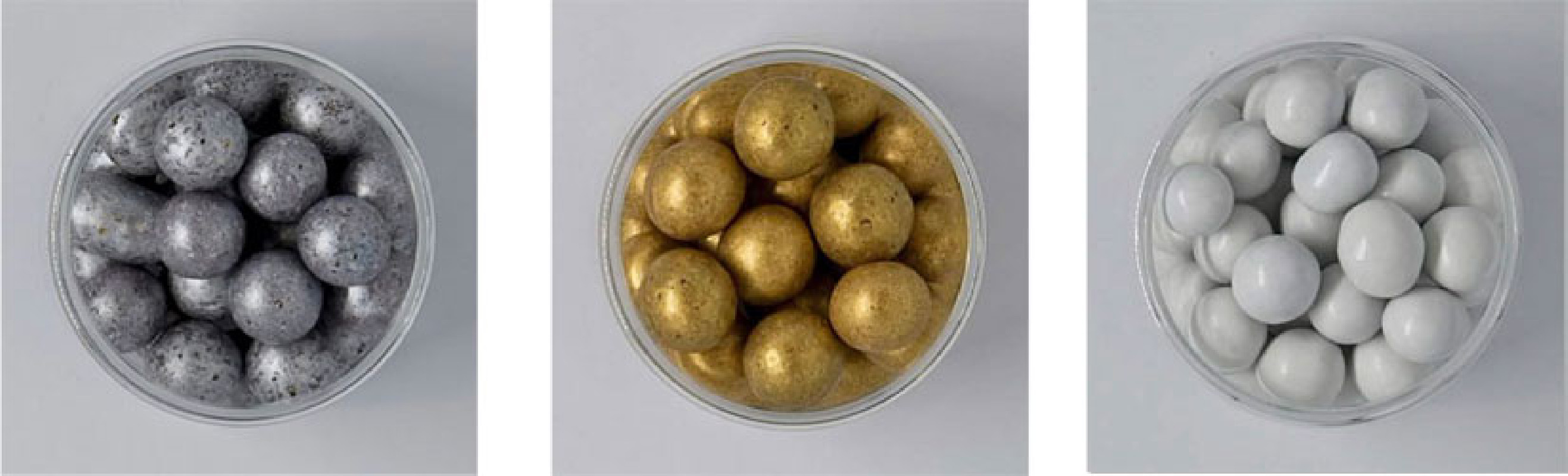 Chokoladekugler enkeltpakket i lukket pose med logo-1