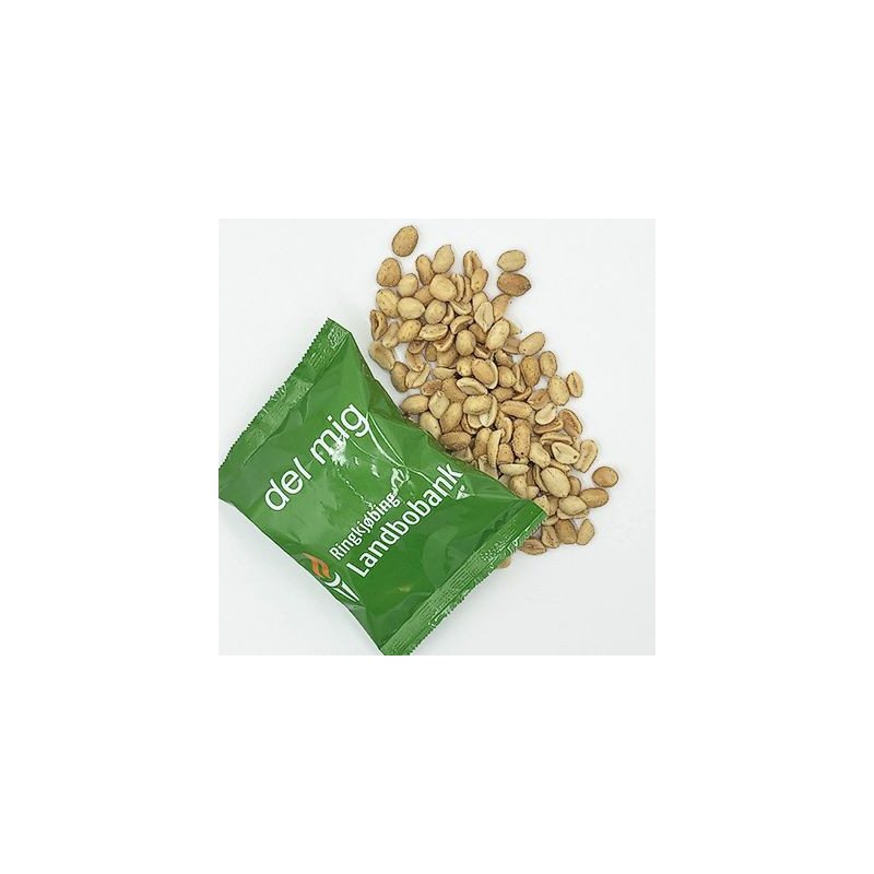 Mandler og nødder eller peanuts i slikposer med tryk-0