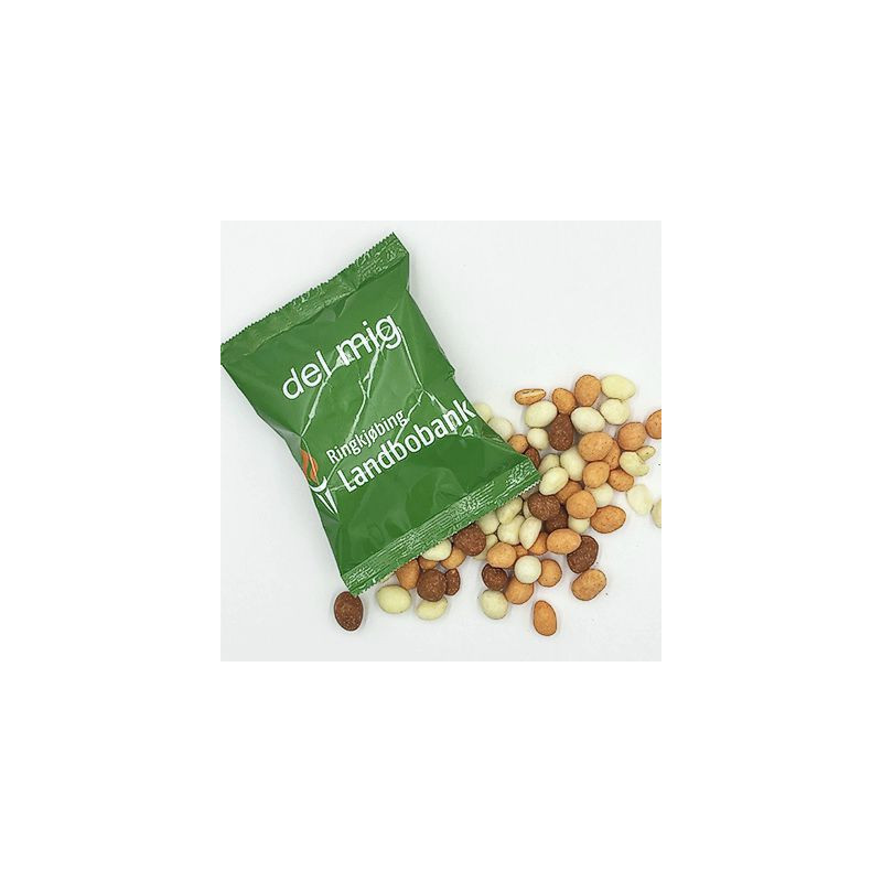 Mandler og nødder eller peanuts i slikposer med tryk-2