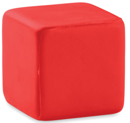 Anti stress terning i 5 friske farver fås nu med flotte full-color tryk
