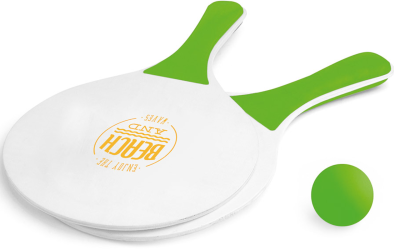 Havespil med bold fås med logo- se tilbud på sjovt sommerspil til alle