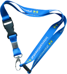 Nøglesnor med logo på 2 sider - keyhanger med fototryk -TILBUD