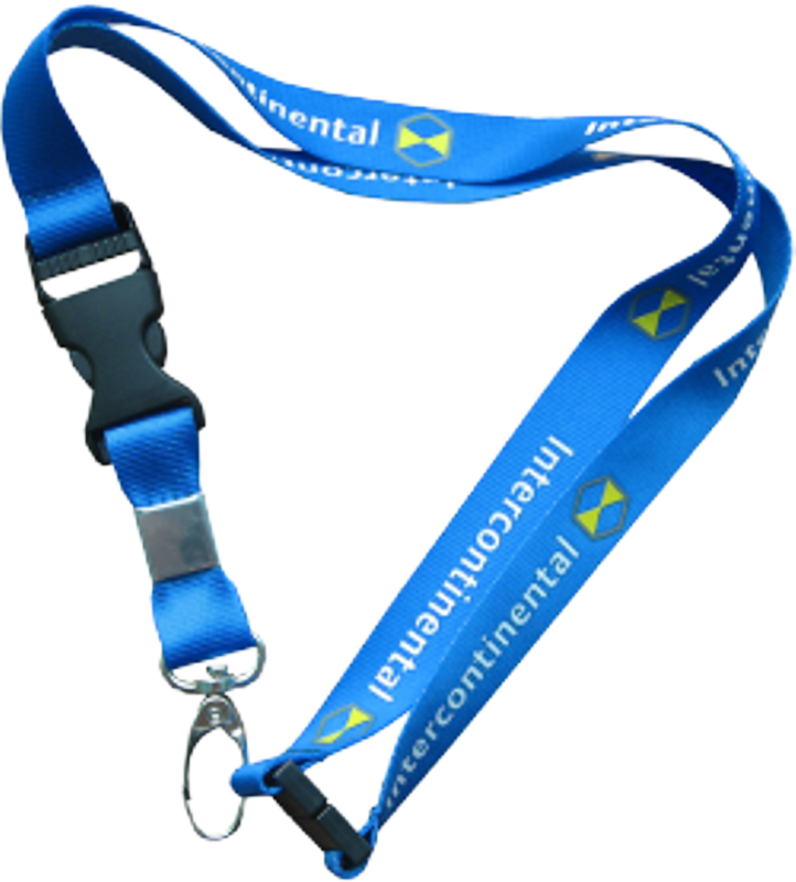 Nøglesnor med logo på 2 sider - keyhanger med fototryk -TILBUD