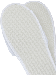 Badesko og badetøfler i frotte - hotel slippers med logo