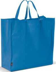 Shopper og muleposer med logo - store rummelige indkøbsnet