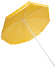 Parasol i 5 friske sommerfarver - strandparasol med tryk