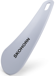 Skohorn med logo - kort plastik skohorn