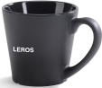 Kaffekrus og cafekrus med logo - Robust Leros stentøjs krus