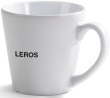 Kaffekrus og cafekrus med logo - Robust Leros stentøjs krus