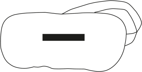 Sovemaske med logo - få en god søvn med dækkende øjenmaske