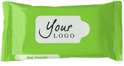 Vådservietter og renseservietter -  hygiejneserviet med tryk