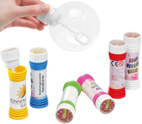 Sæbeboblesæt klar til at blæse bobler