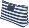Toilettaske i 3 maritime farver med logo fra 100 stk