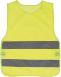 Refleksvest med logo - sikkerhedsvest til børn