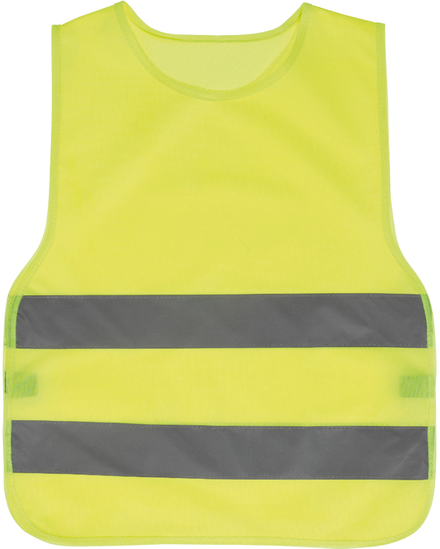 Refleksvest med logo - sikkerhedsvest til børn