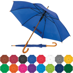 Paraply med logo - reklame paraply i 16 friske trendy farver