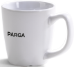 Kaffekrus med logo - Parga krus er et flot mat stentøjskrus