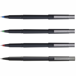 Uni-Ball 120 roller med logo - rollerpen i sort og hvid