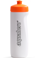 Drikkedunk med logo - Kick soft vandflaske med push-pull kapsel