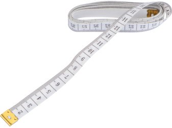 Centimetermål på 150 cm. med logo