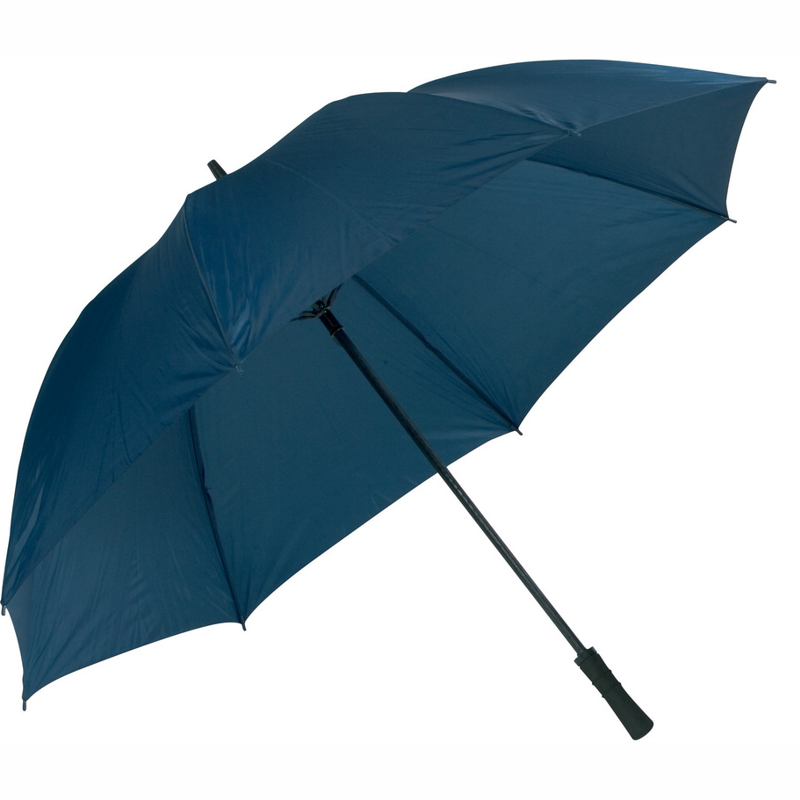 Golf paraply med glasfiberskaft og stormsikring