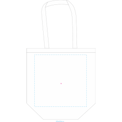 Mulepose og shopper i kanvas med logo - HOT PRICE TILBUD
