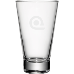 Vandglas og drikkeglas med...