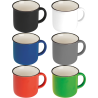 Kaffekrus i glade farver fås med logofra 100 stk.