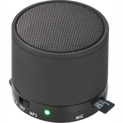 Højtaler med logo - trådløs mini  bluetooth højtaler