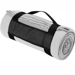 køb fleece tæppe med logo fra 25 stk -se nye farver på fleecetæppe nu