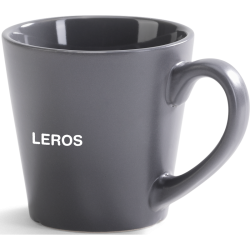 Kaffekrus og cafekrus med logo - Robust Leros stentøjs krus