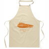Forklæde med logo er nu i 13 farver - kokkeforklæde i bomuld