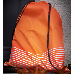 Mini rygsæk og gymnastikpose -  sportspose med refleks print