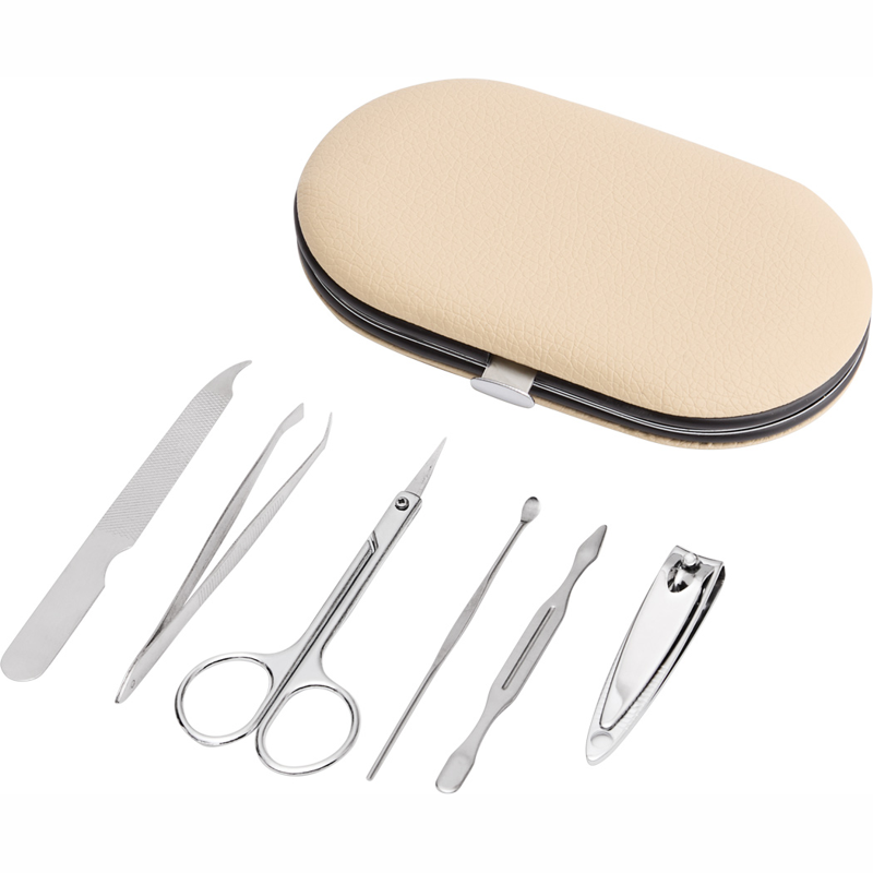 se flot manicuresæt med 6 dele i etui - se tilbud med logo fra 100 stk