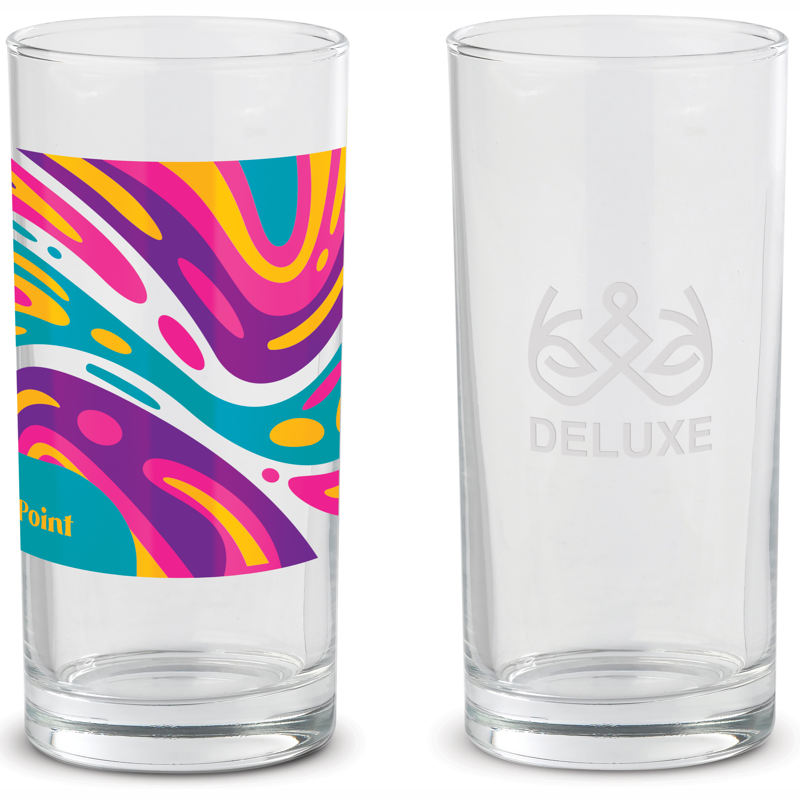 Long drink glas med logo