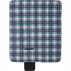 Picnic tæppe med coated bagside - fleece tæppe tilbud