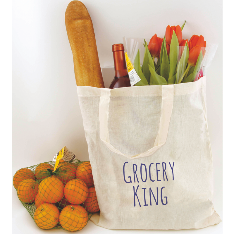 Mulepose i bomuld  til kampagner med logo