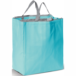 Køletaske i 5 farver med tryk - stor cooler som let foldes