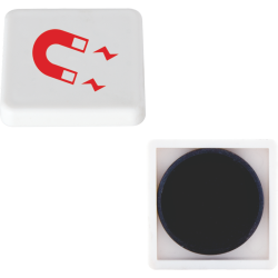 Magneter med logo fås nu i 7 farver med logo