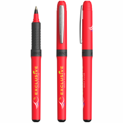 Bic grip roller med logo fra 250 stk - tjek Bic roller pen i 11 farver