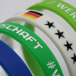 Silikone armbånd med logo til børn og voksne