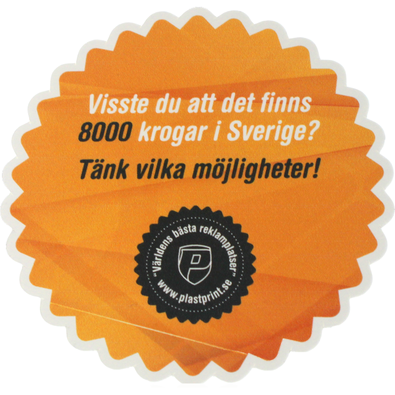 Få formskåret dine helt egne øl og glasunderlag i dit eget deign