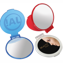 Makeup spejl med logo - spejl fås i 4 farver